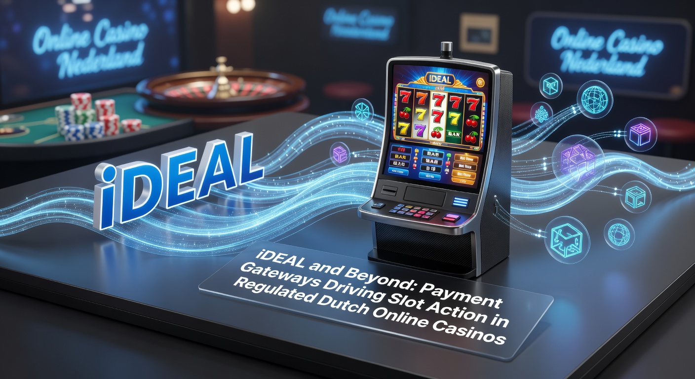 Grafiek met stijgende iDEAL-transacties in Nederlandse online casinos, met focus op slotgames en KSA-licenties