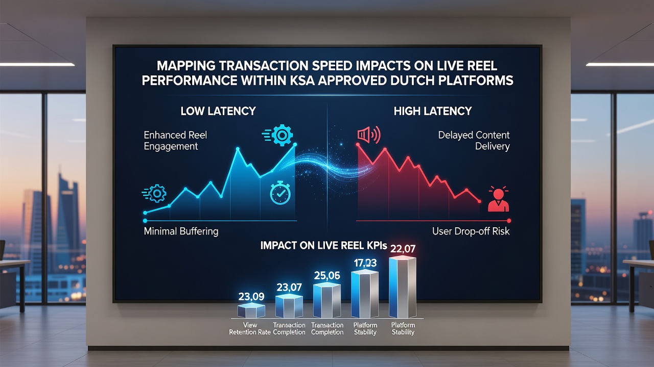 Analyse van transactiesnelheidseffecten op Nederlandse live reels