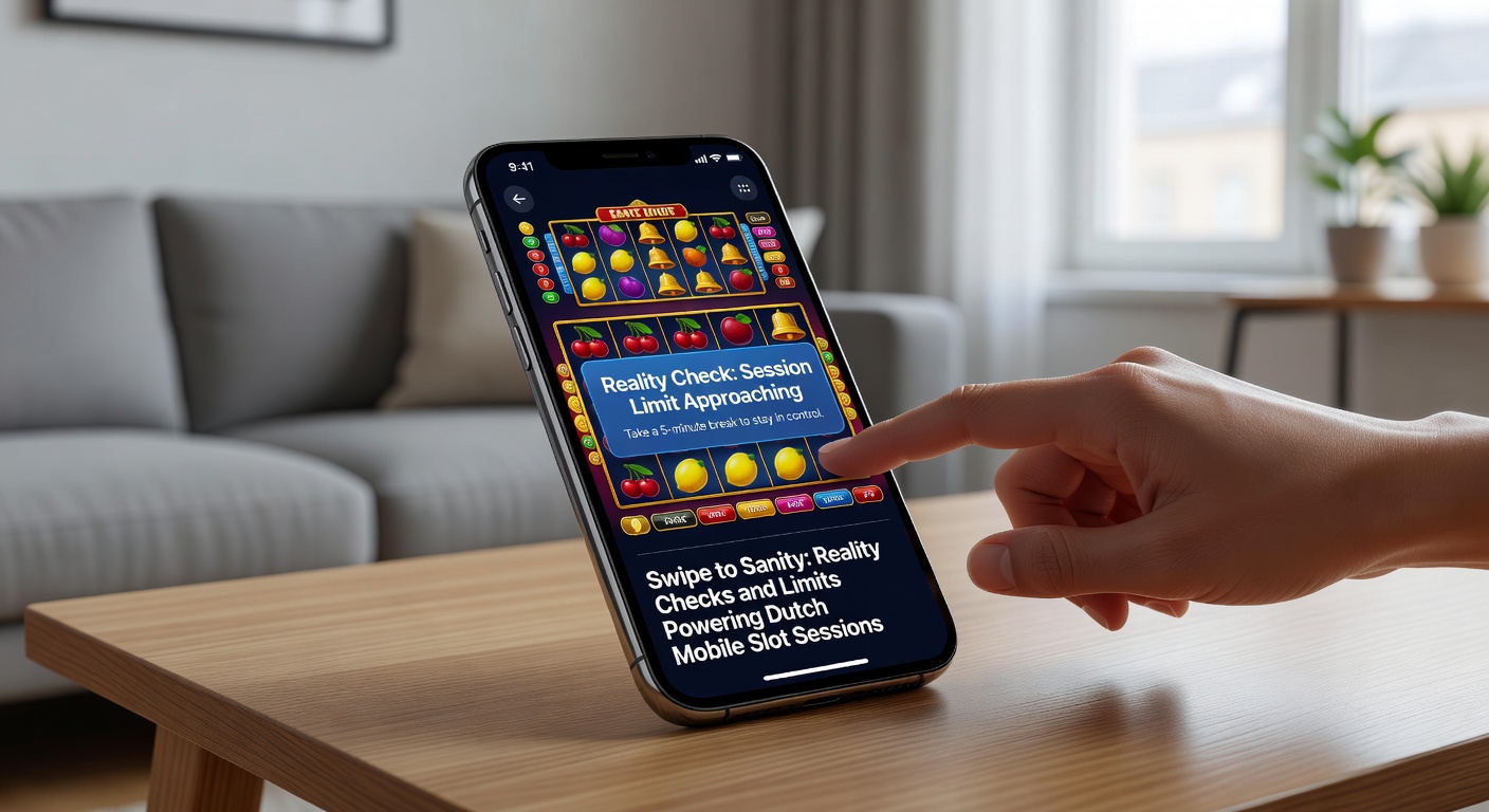 Grafiek met staafdiagrammen die daling in sessieduur en uitgaven tonen na implementatie van KSA realiteitschecks en limieten in Nederlandse mobiele casino apps, met april 2026 data highlights