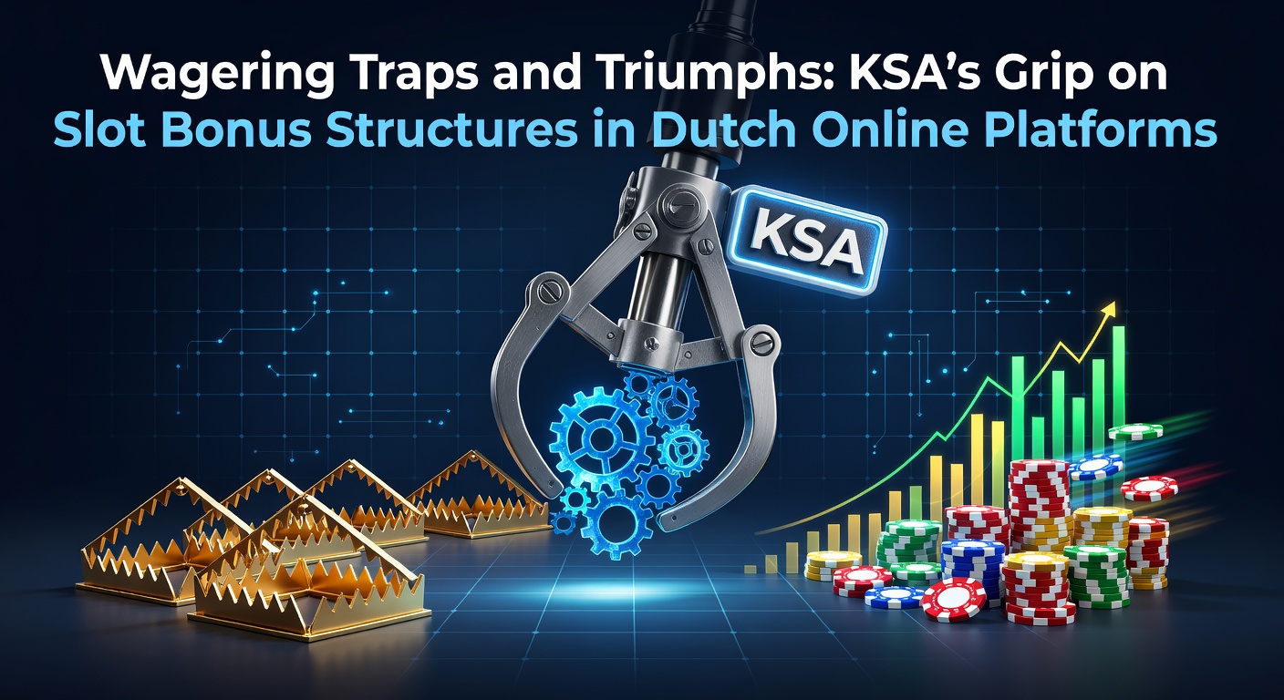 Grafiek met wagering requirements en KSA-regels voor Nederlandse online slots
